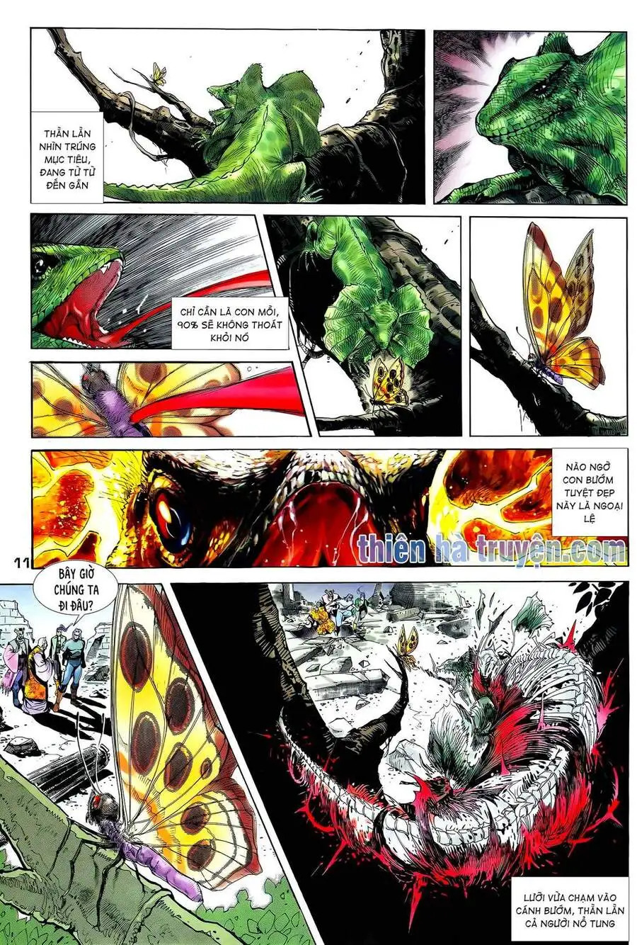 Truyện Tranh Long Hổ 5 Thế trang 8