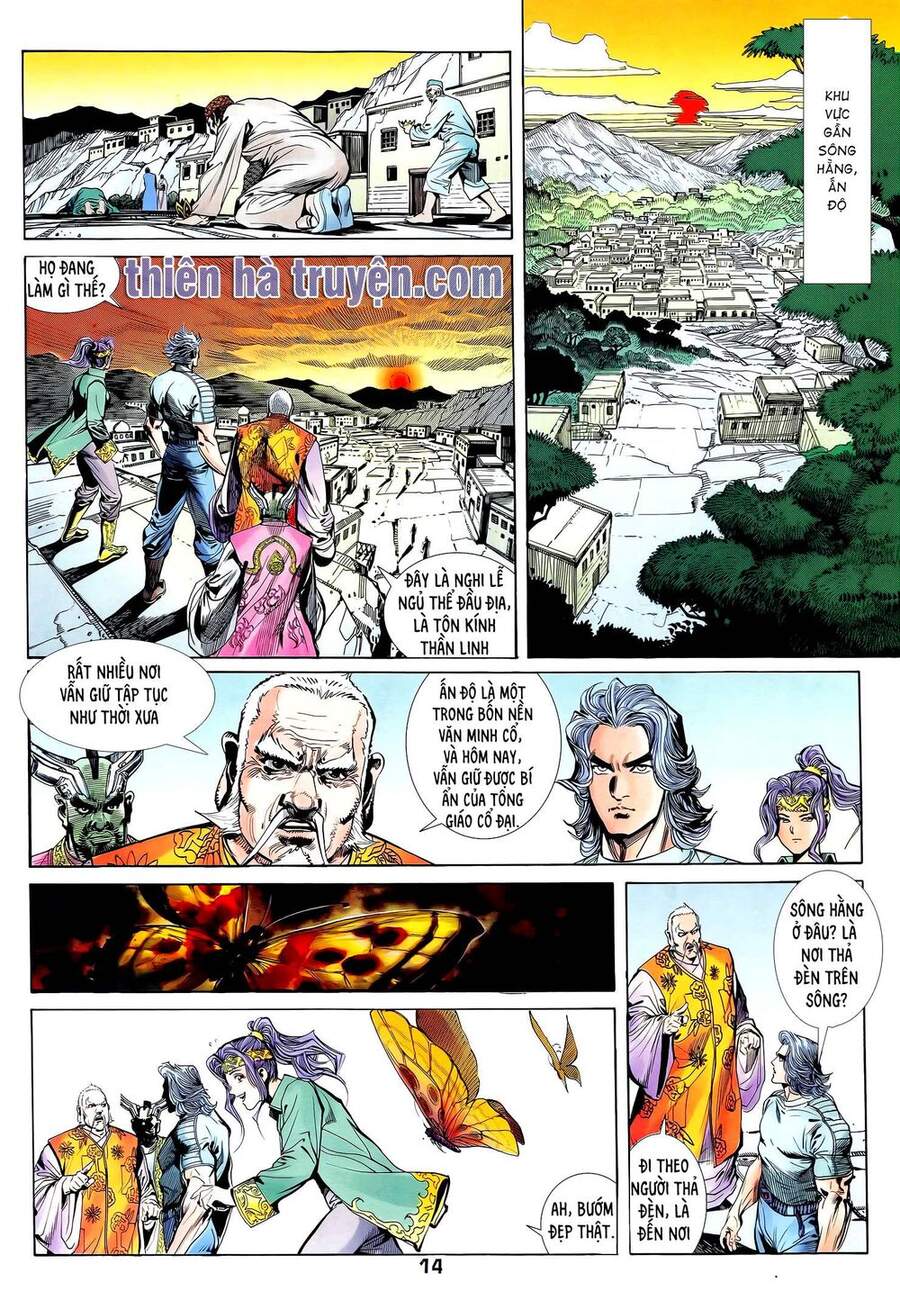 Truyện Tranh Long Hổ 5 Thế trang 8