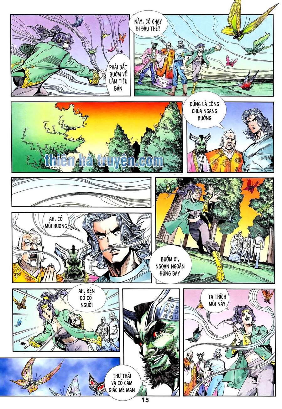 Truyện Tranh Long Hổ 5 Thế trang 8