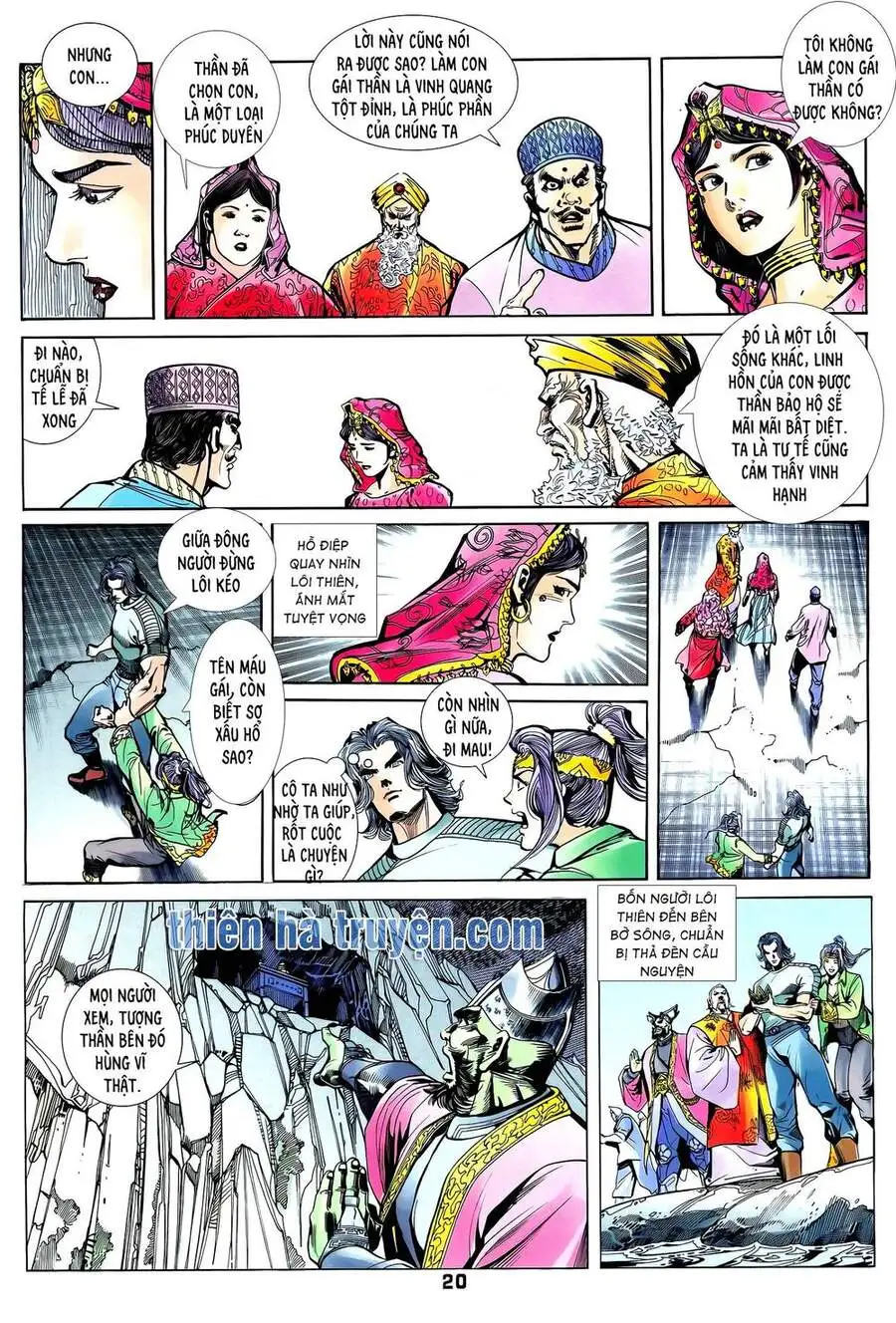 Truyện Tranh Long Hổ 5 Thế trang 8