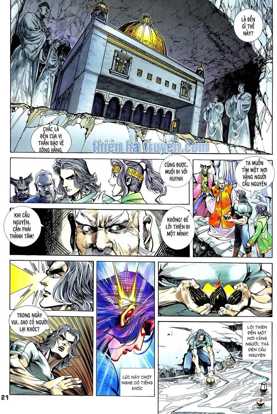 Truyện Tranh Long Hổ 5 Thế trang 8