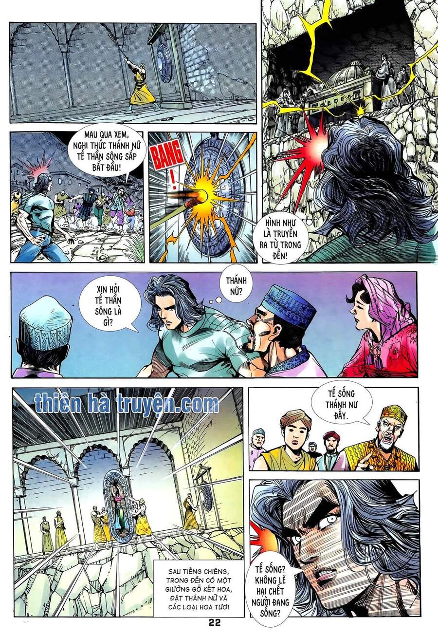 Truyện Tranh Long Hổ 5 Thế trang 8