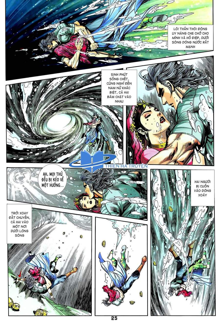 Truyện Tranh Long Hổ 5 Thế trang 8