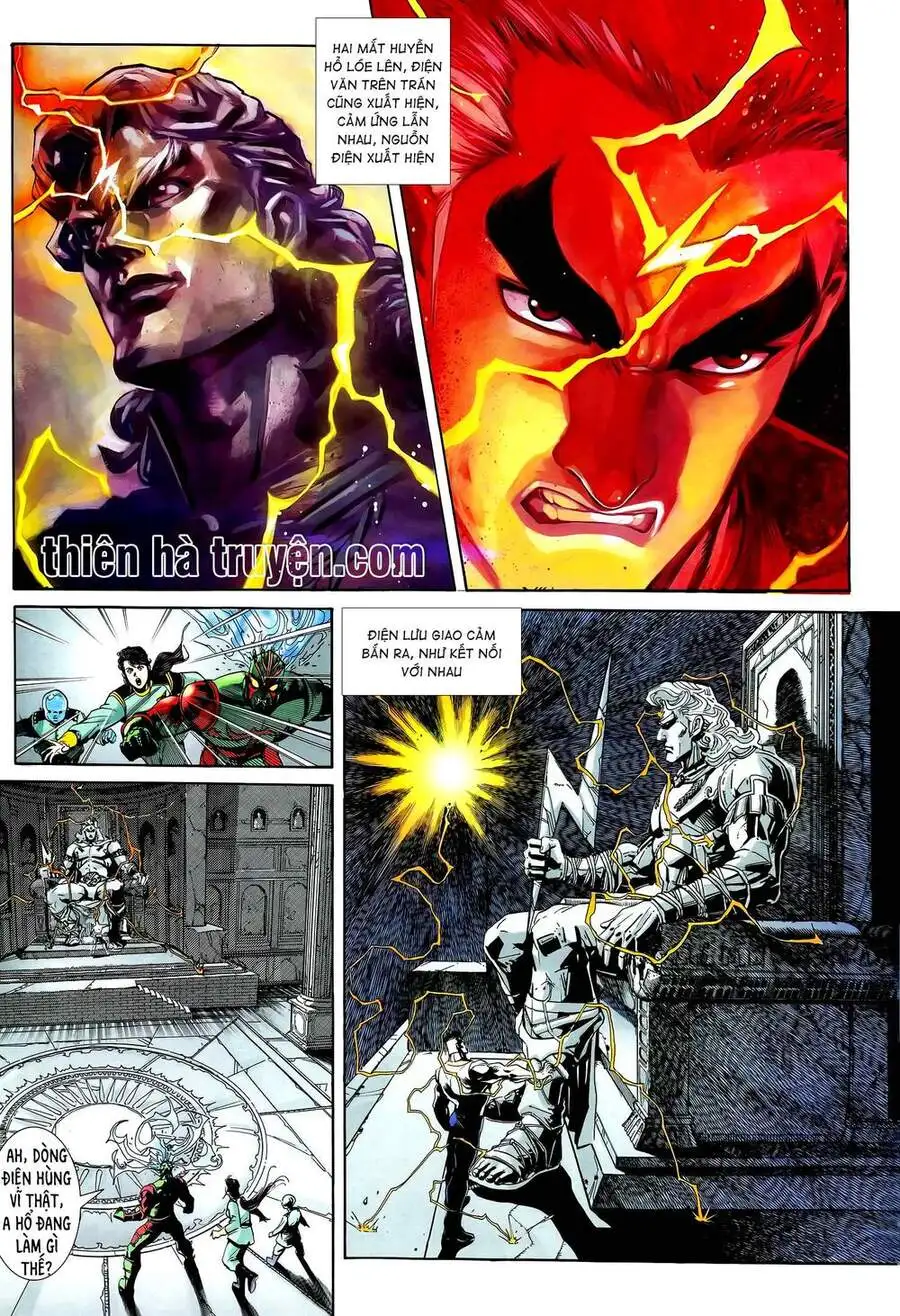 Truyện Tranh Long Hổ 5 Thế trang 8