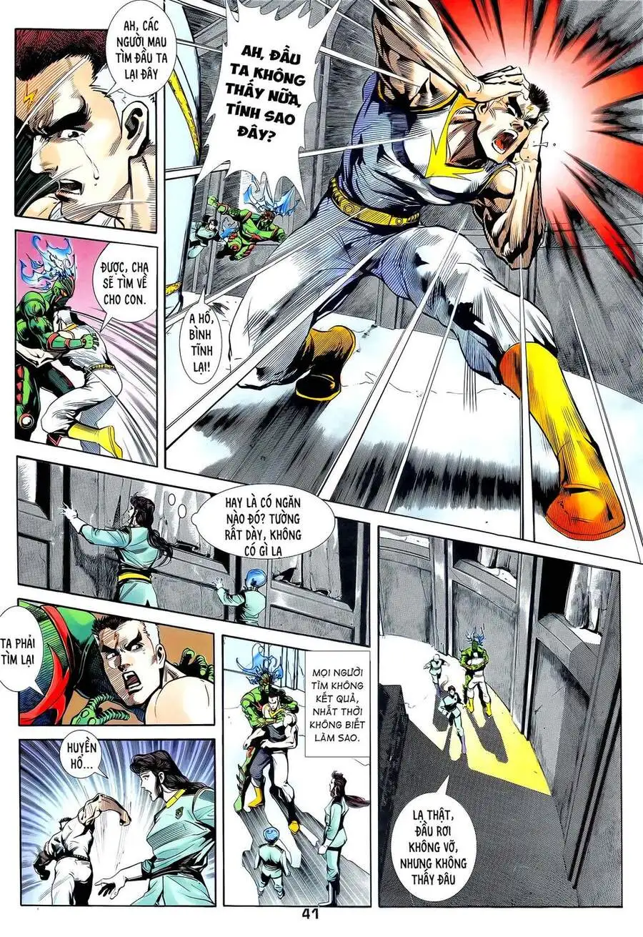 Truyện Tranh Long Hổ 5 Thế trang 8