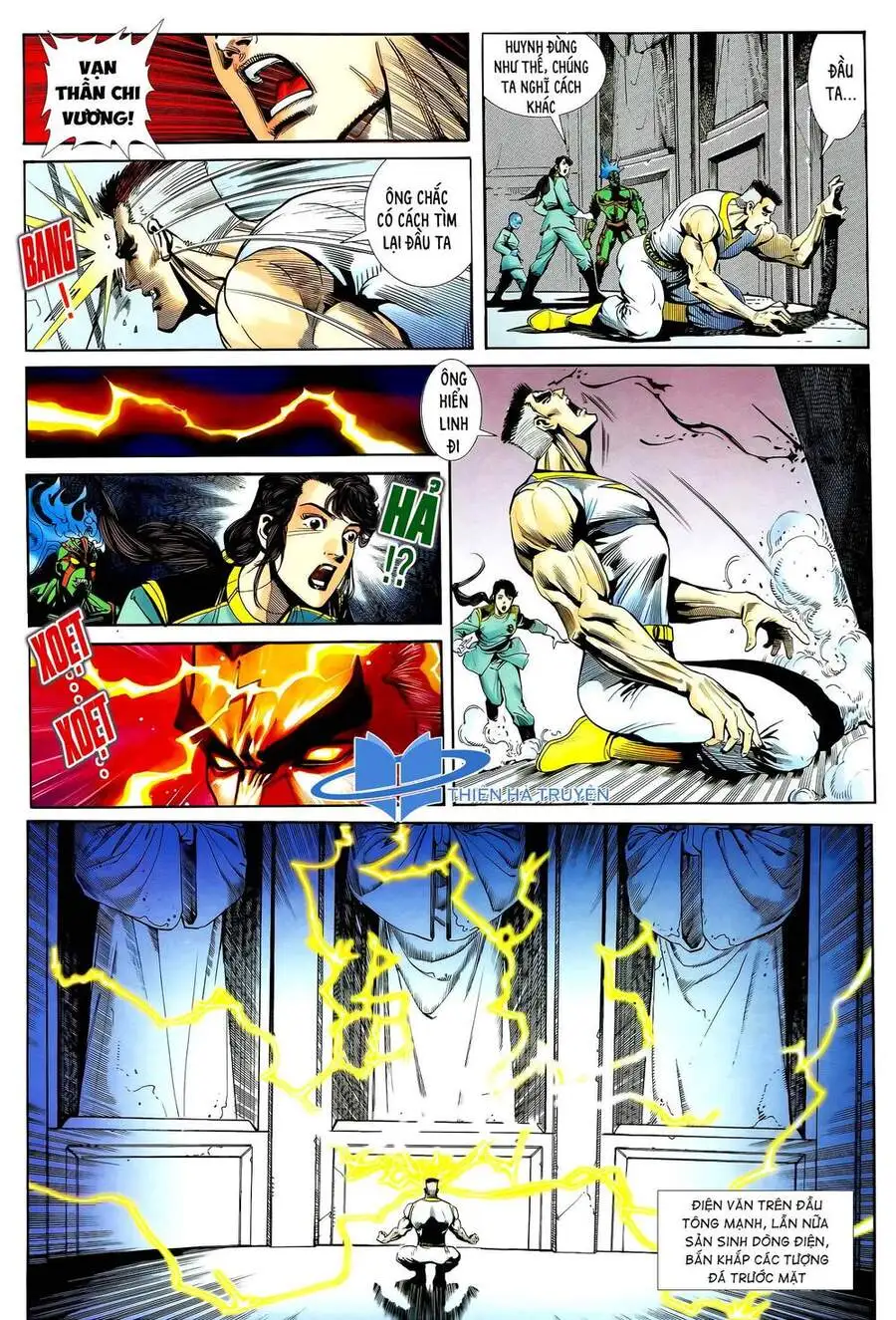 Truyện Tranh Long Hổ 5 Thế trang 8