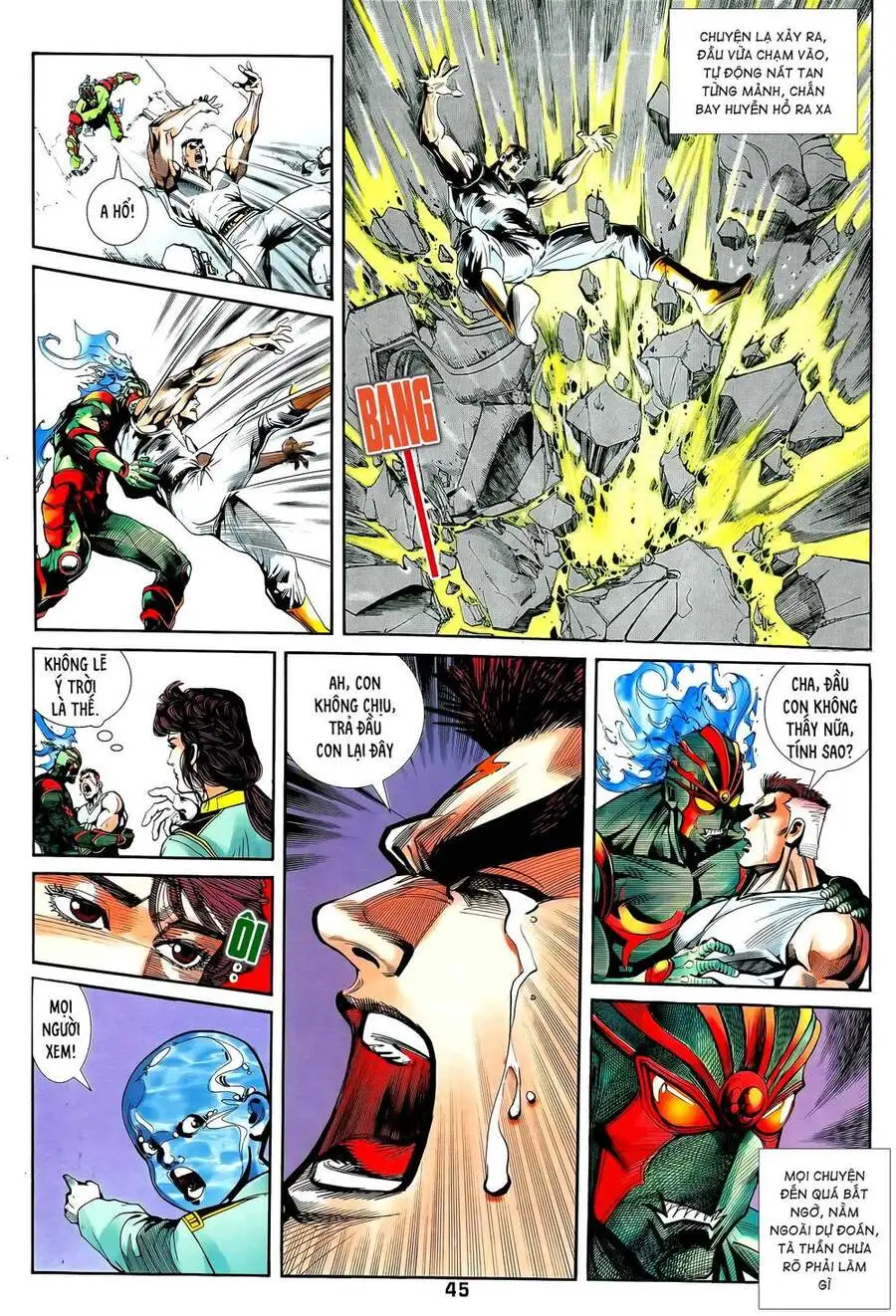 Truyện Tranh Long Hổ 5 Thế trang 8