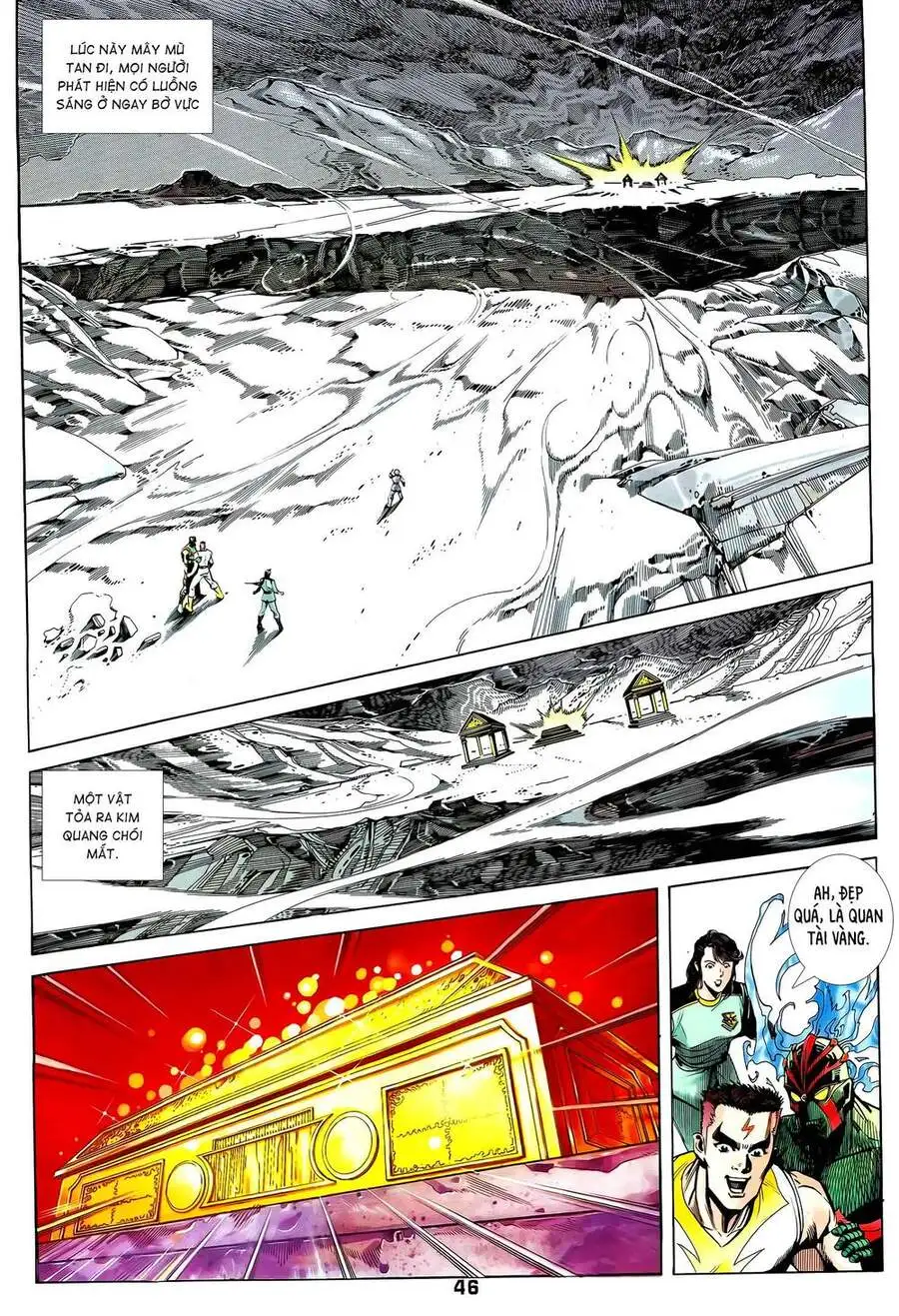 Truyện Tranh Long Hổ 5 Thế trang 8