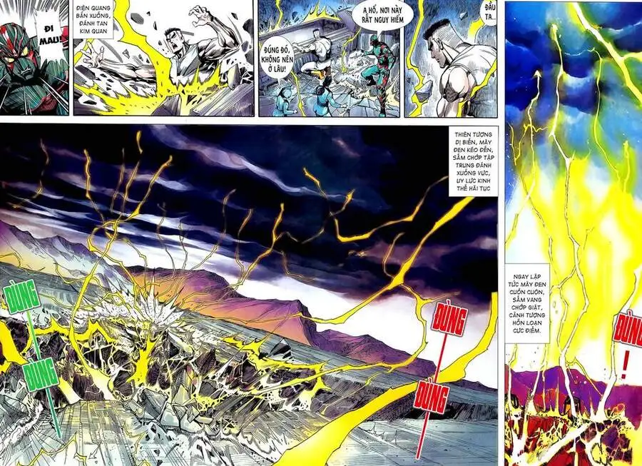 Truyện Tranh Long Hổ 5 Thế trang 8