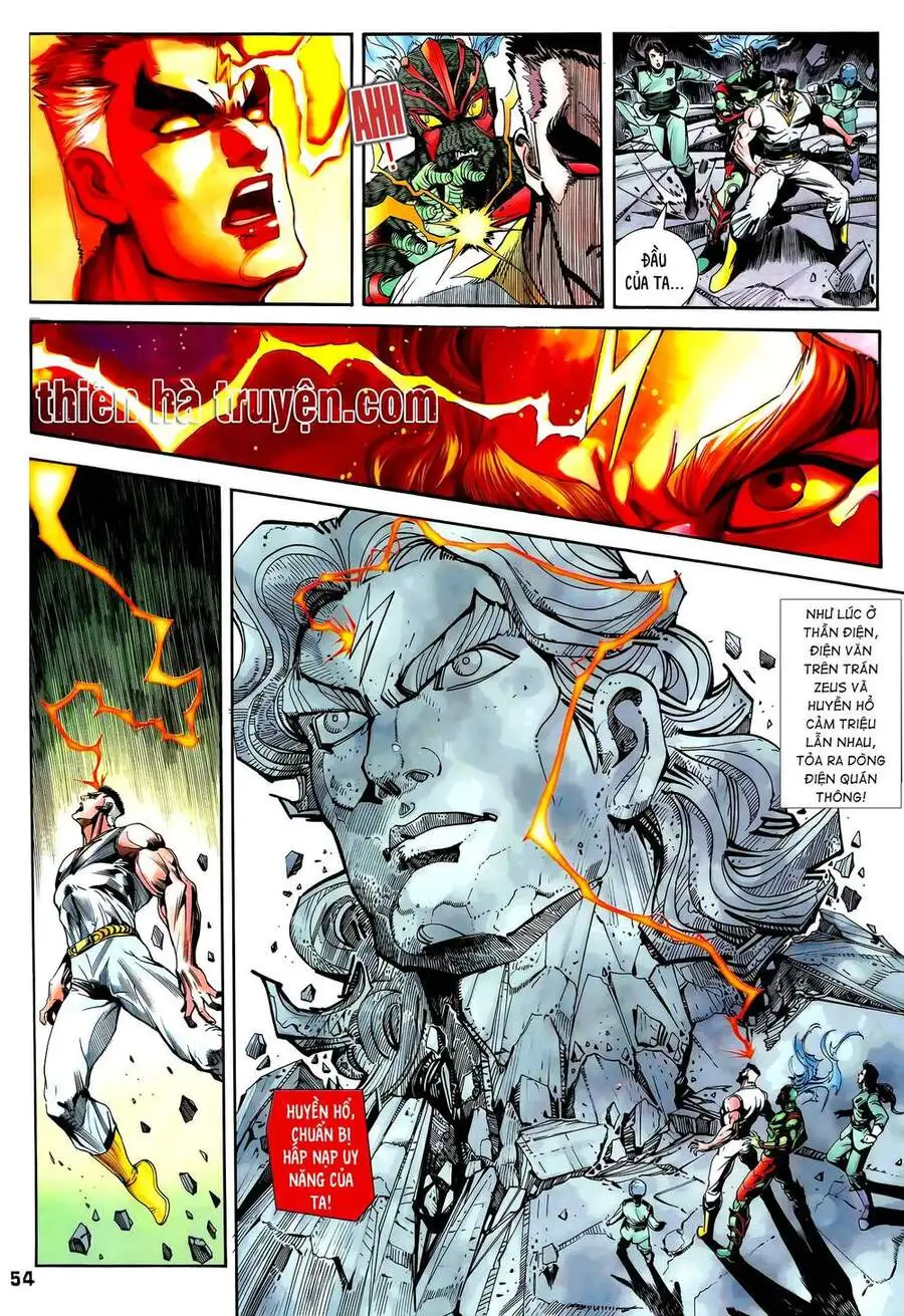 Truyện Tranh Long Hổ 5 Thế trang 8