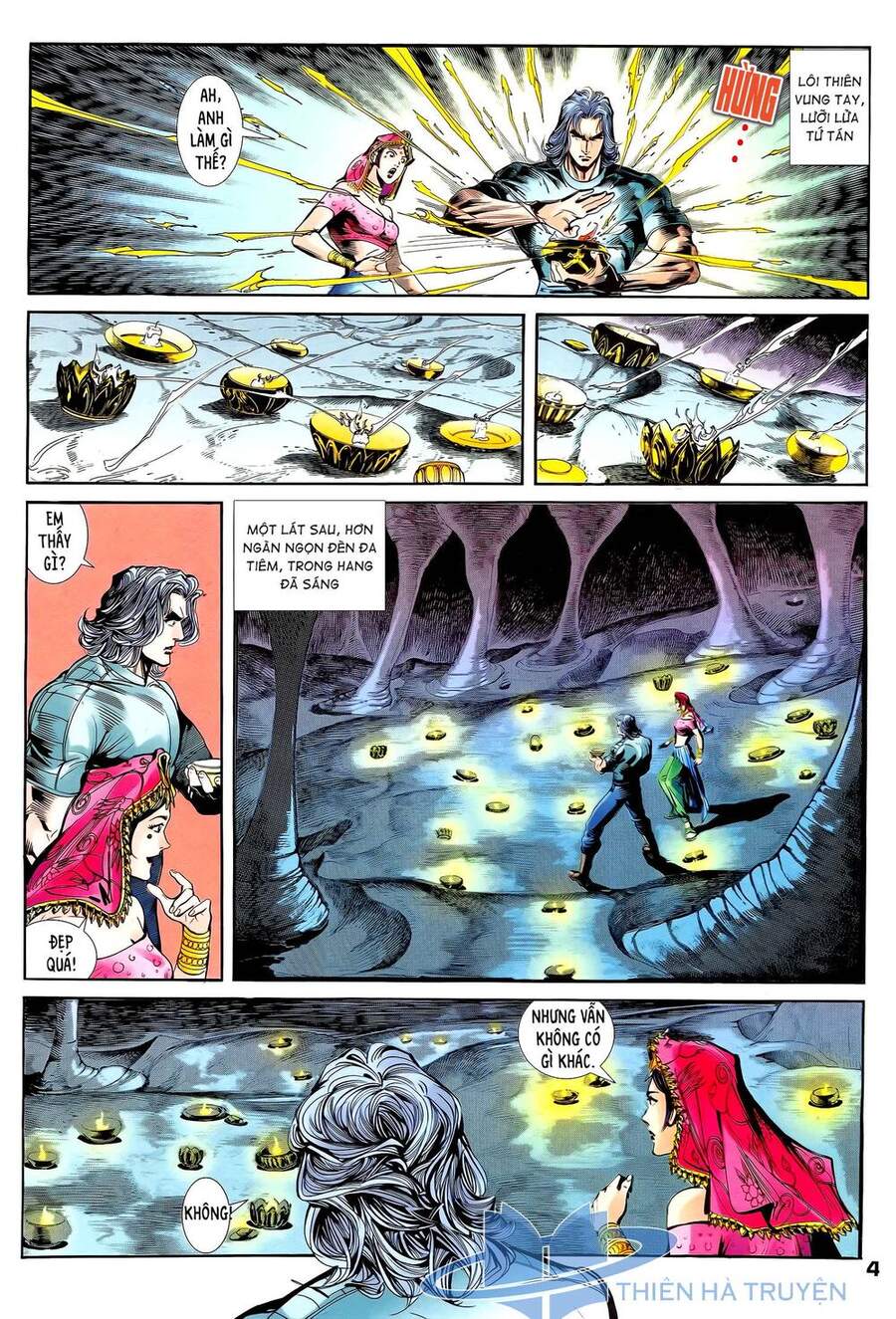 Truyện Tranh Long Hổ 5 Thế trang 8
