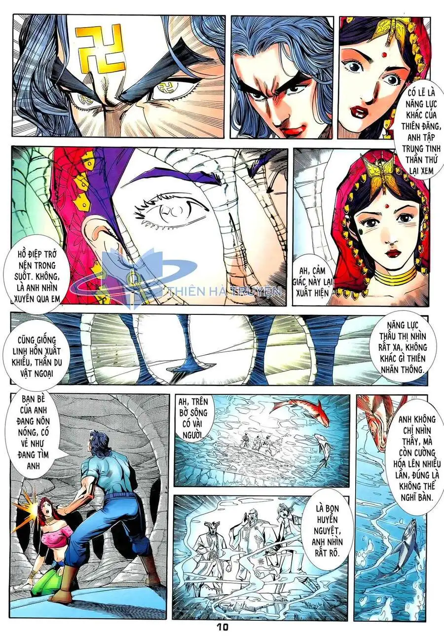 Truyện Tranh Long Hổ 5 Thế trang 8