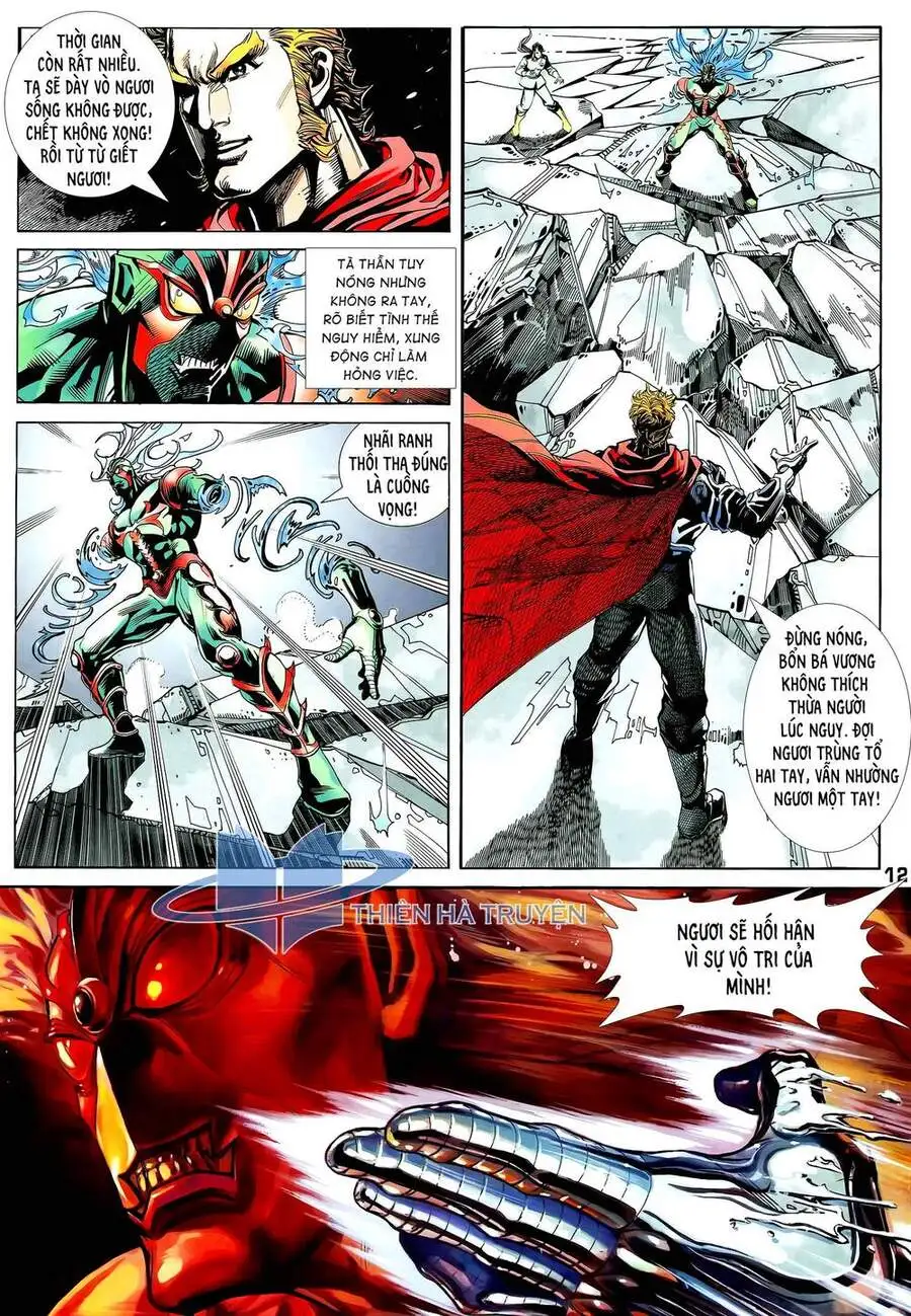 Truyện Tranh Long Hổ 5 Thế trang 8