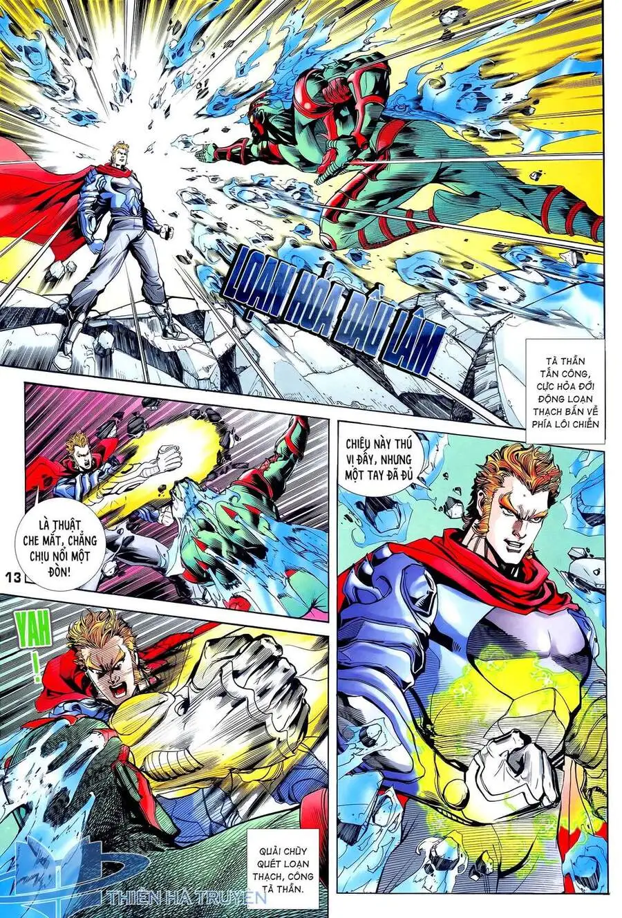 Truyện Tranh Long Hổ 5 Thế trang 8