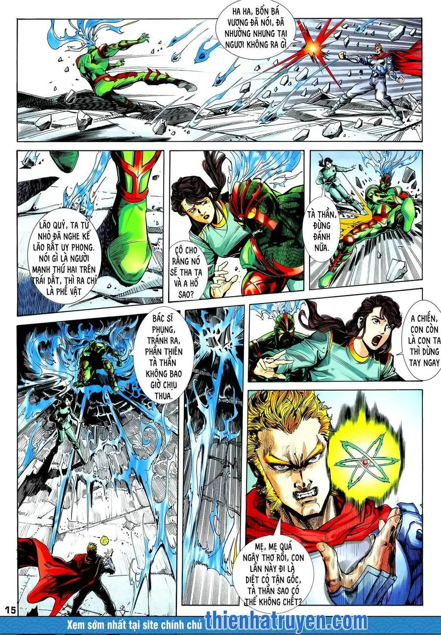 Truyện Tranh Long Hổ 5 Thế trang 8