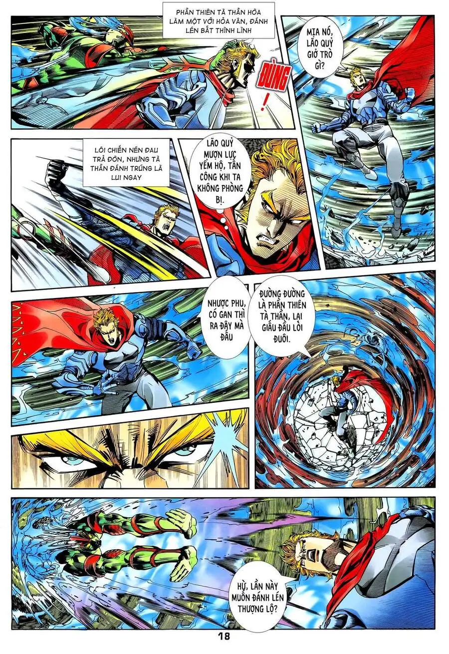 Truyện Tranh Long Hổ 5 Thế trang 8