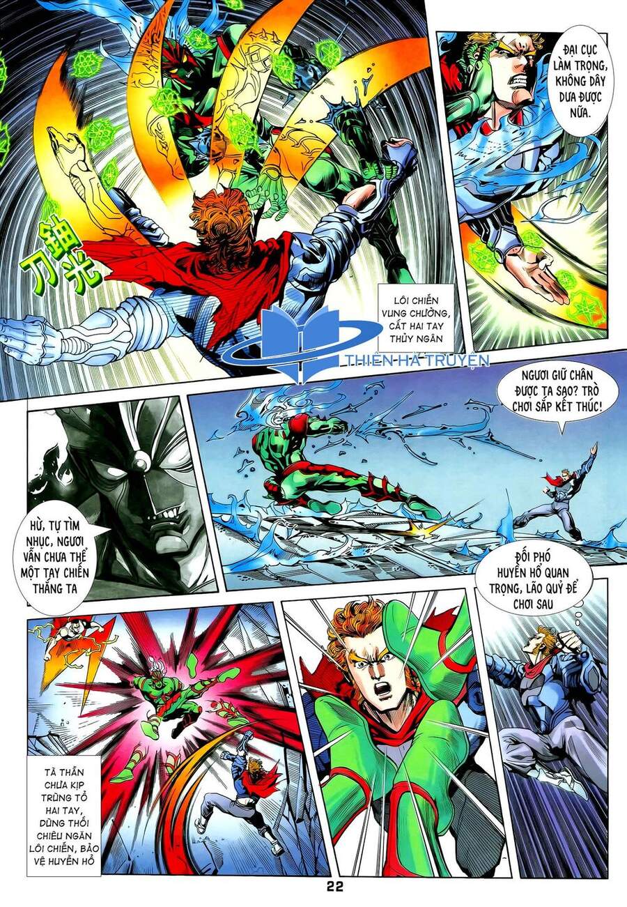 Truyện Tranh Long Hổ 5 Thế trang 8