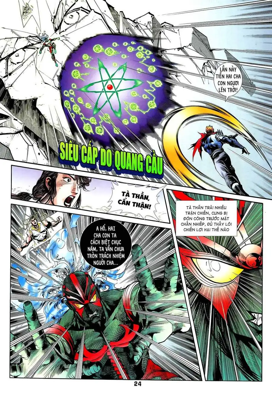 Truyện Tranh Long Hổ 5 Thế trang 8