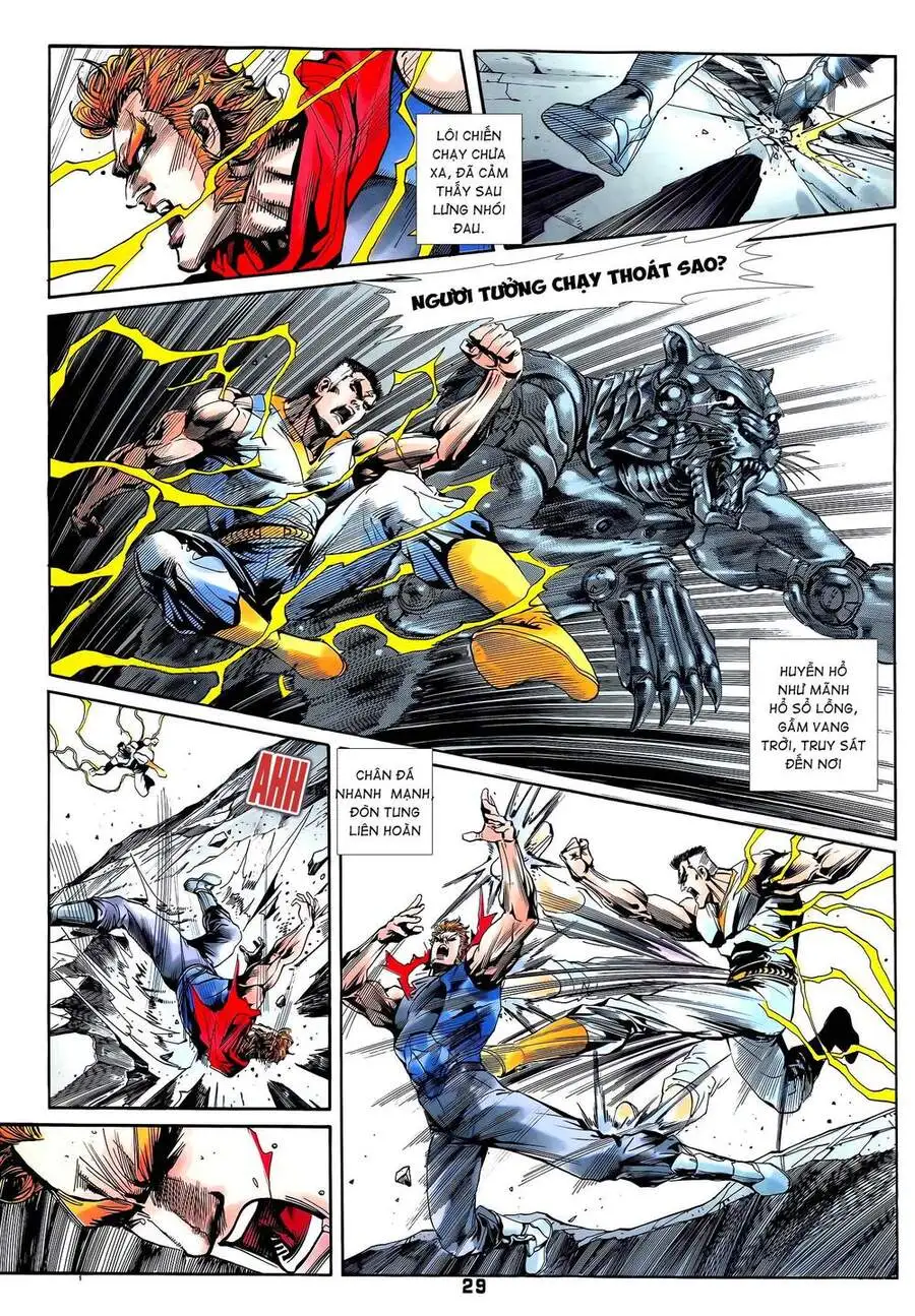 Truyện Tranh Long Hổ 5 Thế trang 8