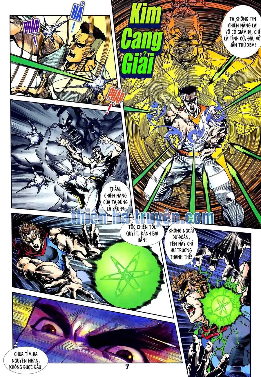 Truyện Tranh Long Hổ 5 Thế trang 8
