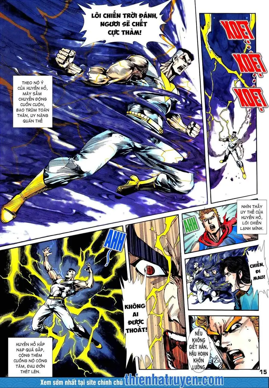 Truyện Tranh Long Hổ 5 Thế trang 8