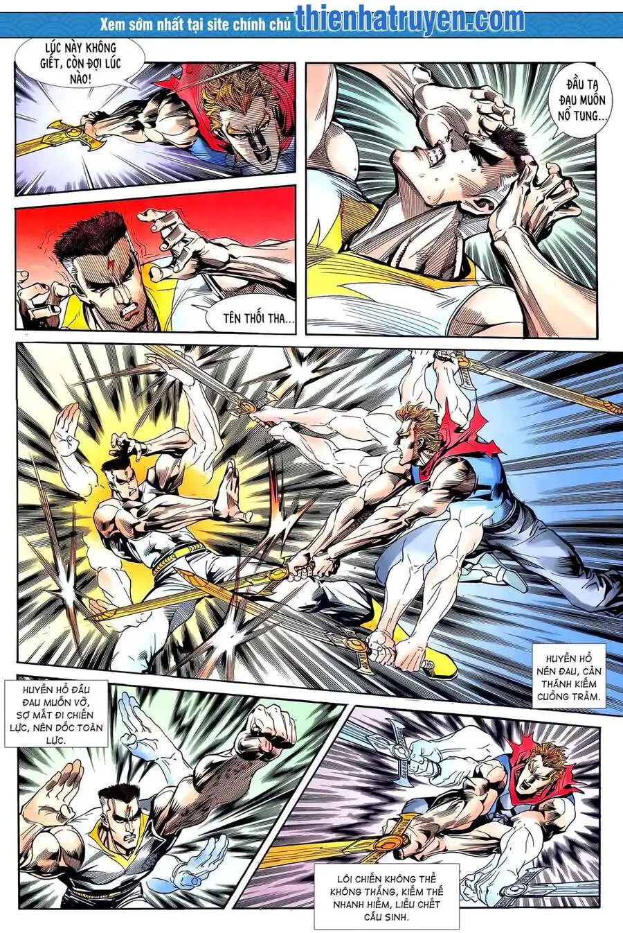 Truyện Tranh Long Hổ 5 Thế trang 8