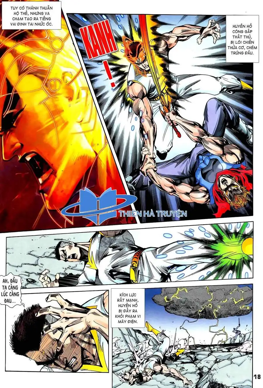 Truyện Tranh Long Hổ 5 Thế trang 8