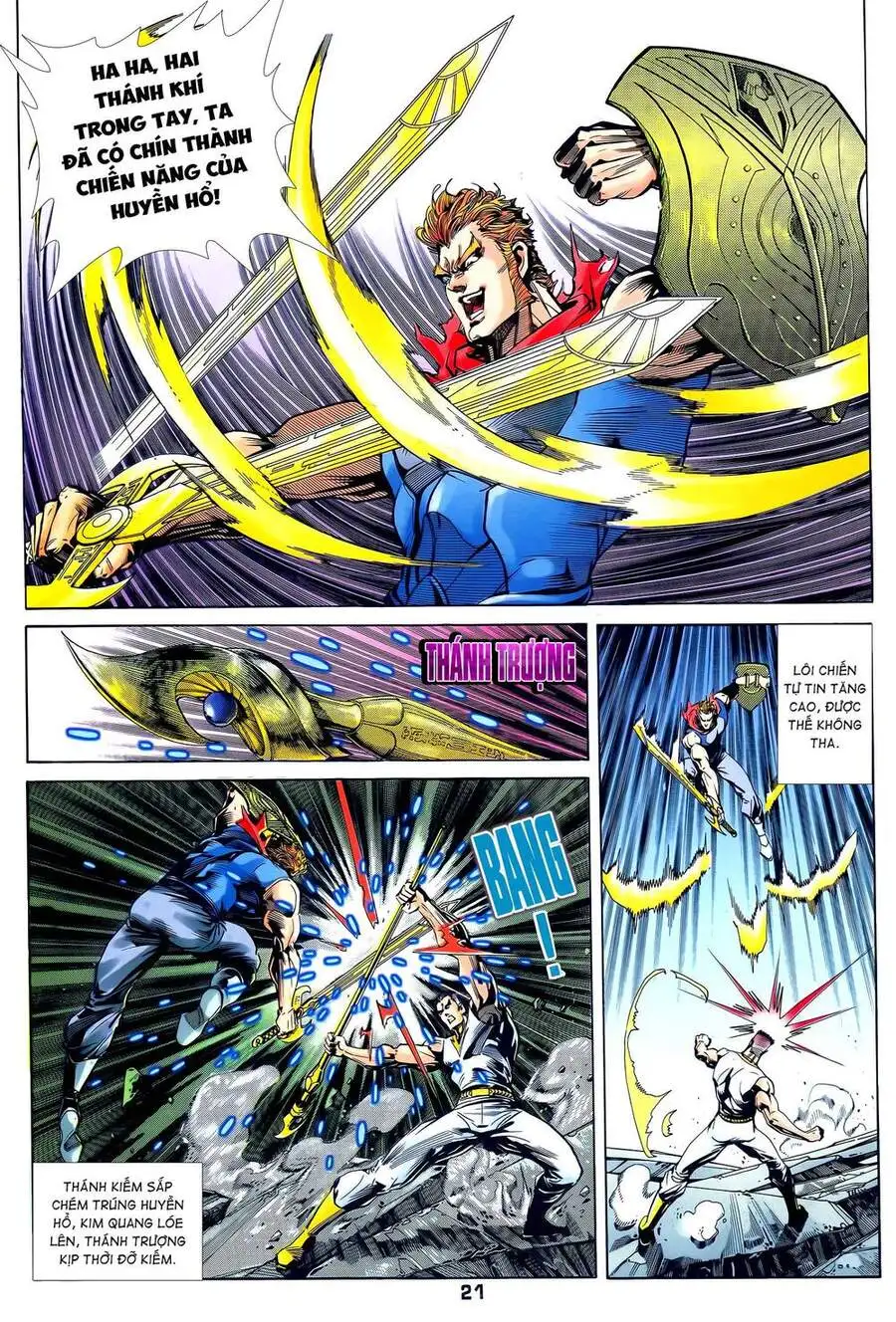 Truyện Tranh Long Hổ 5 Thế trang 8