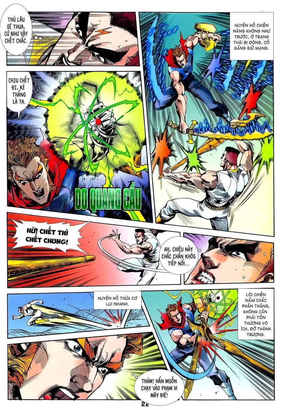 Truyện Tranh Long Hổ 5 Thế trang 8