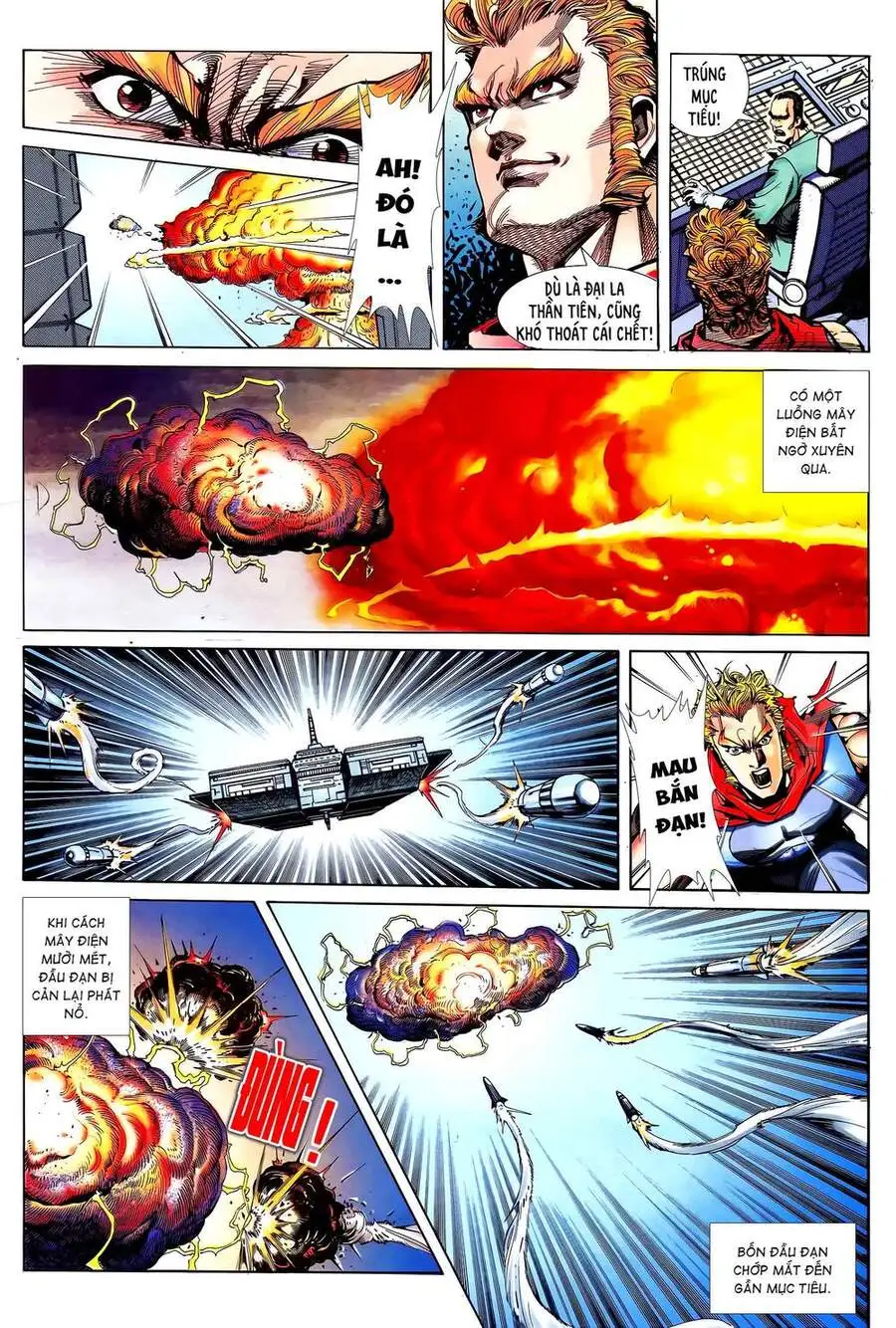 Truyện Tranh Long Hổ 5 Thế trang 8