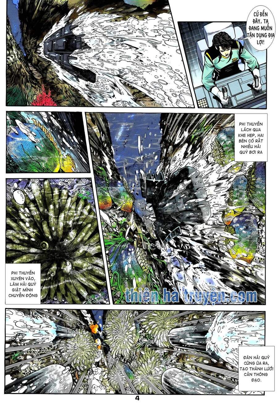 Truyện Tranh Long Hổ 5 Thế trang 8