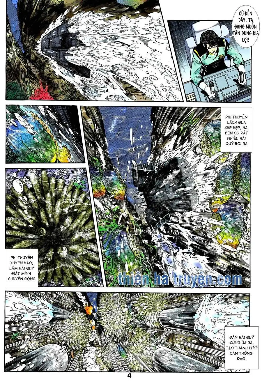 Truyện Tranh Long Hổ 5 Thế trang 8