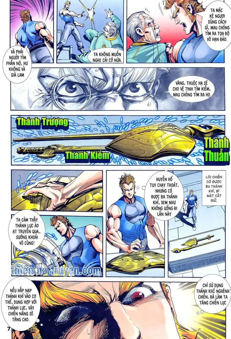 Truyện Tranh Long Hổ 5 Thế trang 8