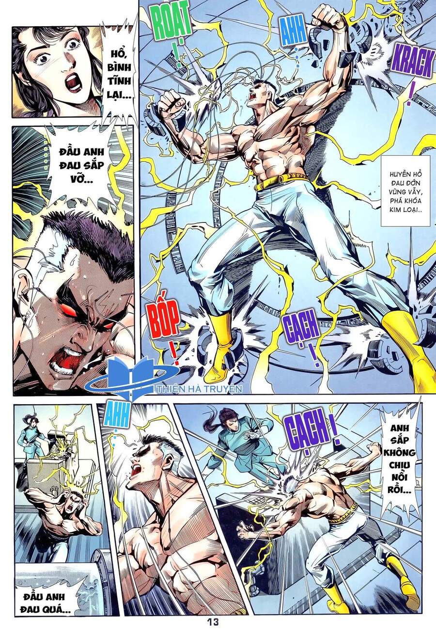 Truyện Tranh Long Hổ 5 Thế trang 8