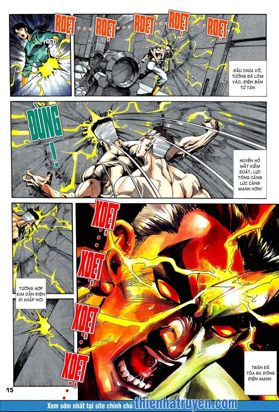 Truyện Tranh Long Hổ 5 Thế trang 8