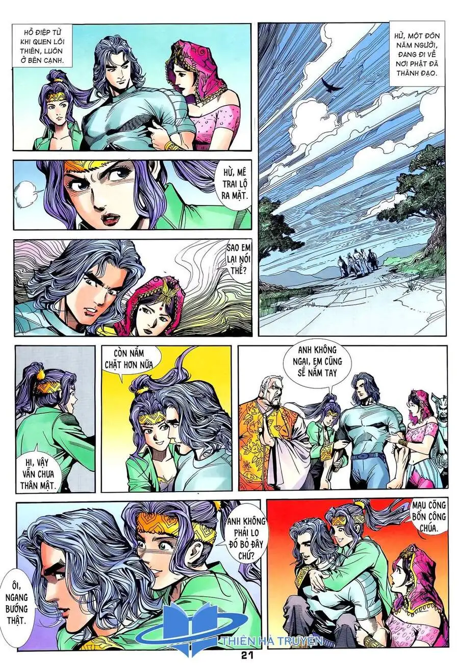 Truyện Tranh Long Hổ 5 Thế trang 8