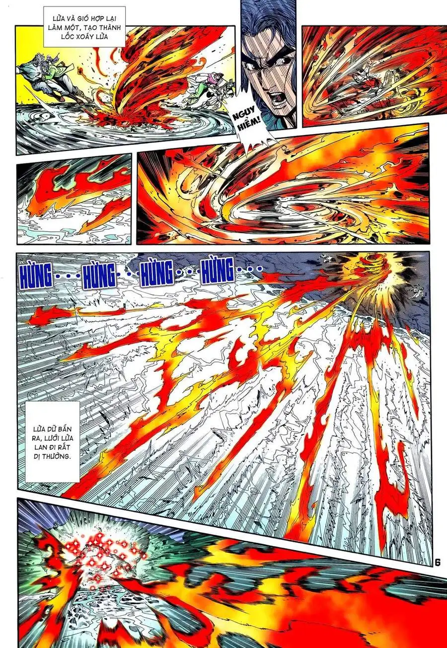 Truyện Tranh Long Hổ 5 Thế trang 8