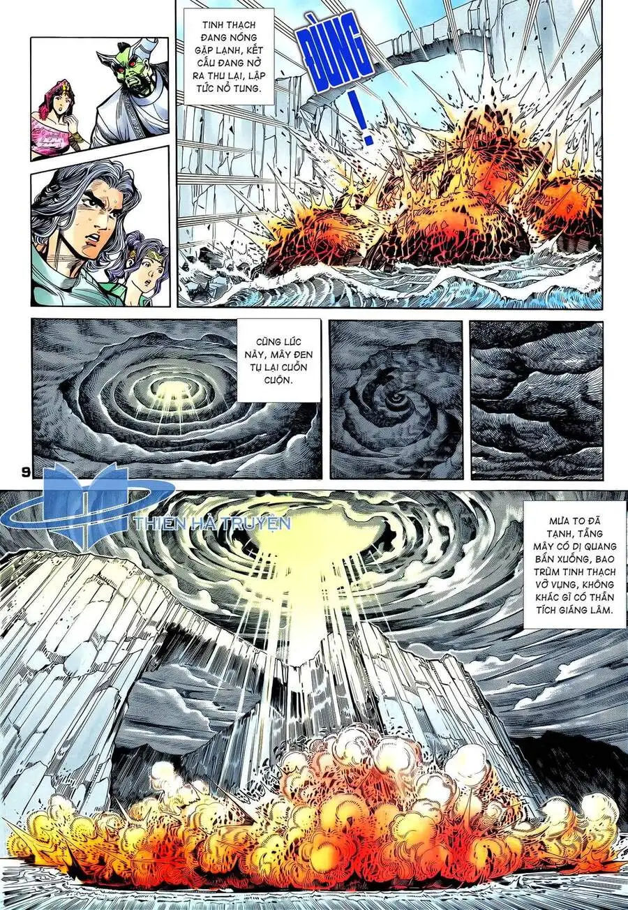 Truyện Tranh Long Hổ 5 Thế trang 8