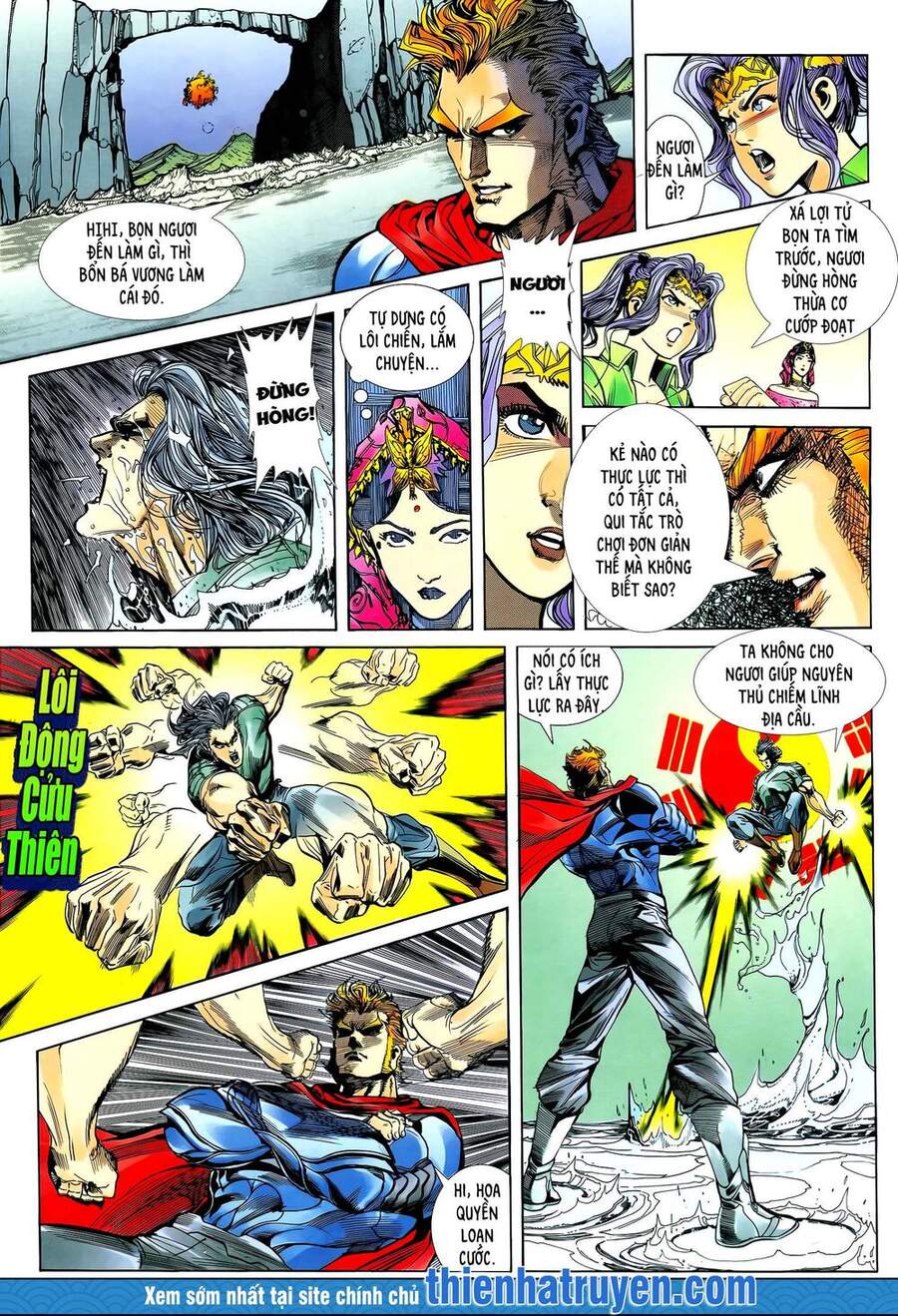 Truyện Tranh Long Hổ 5 Thế trang 8