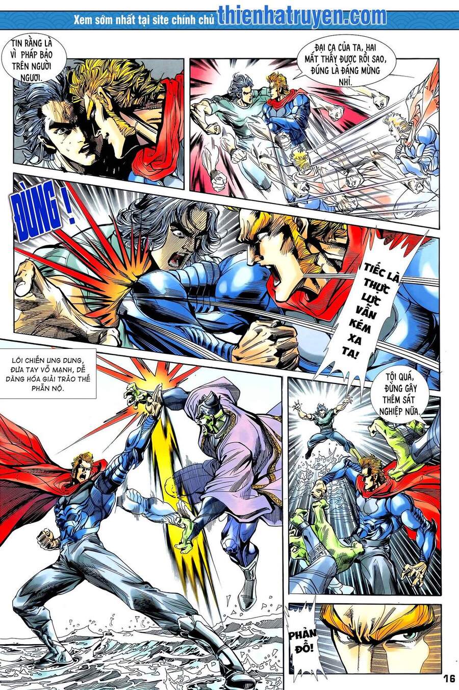 Truyện Tranh Long Hổ 5 Thế trang 8