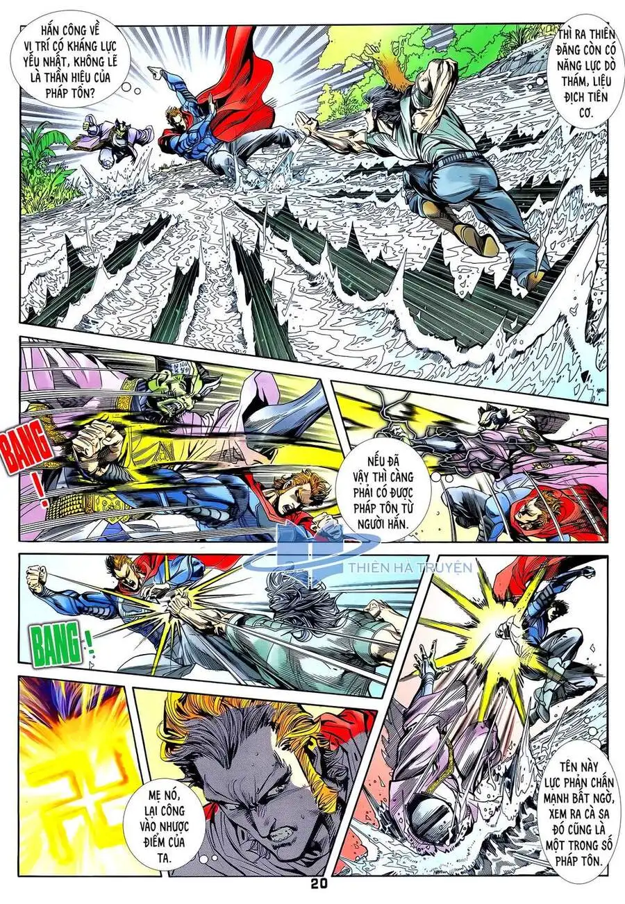 Truyện Tranh Long Hổ 5 Thế trang 8