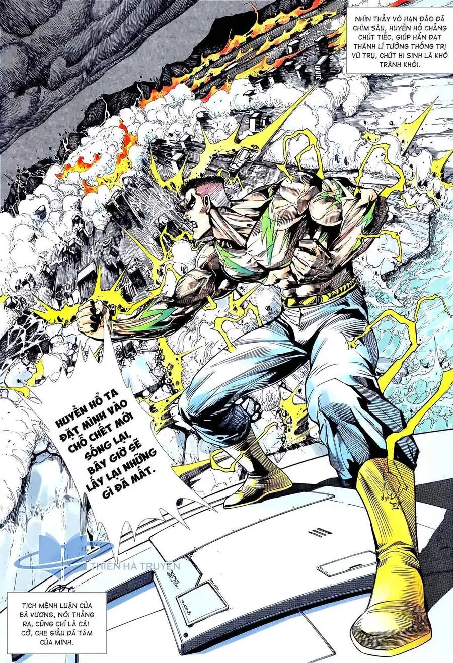 Truyện Tranh Long Hổ 5 Thế trang 8