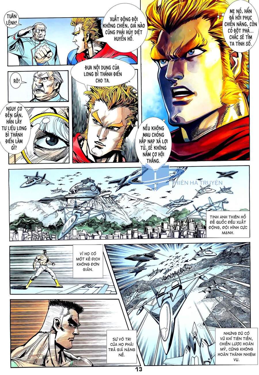 Truyện Tranh Long Hổ 5 Thế trang 8