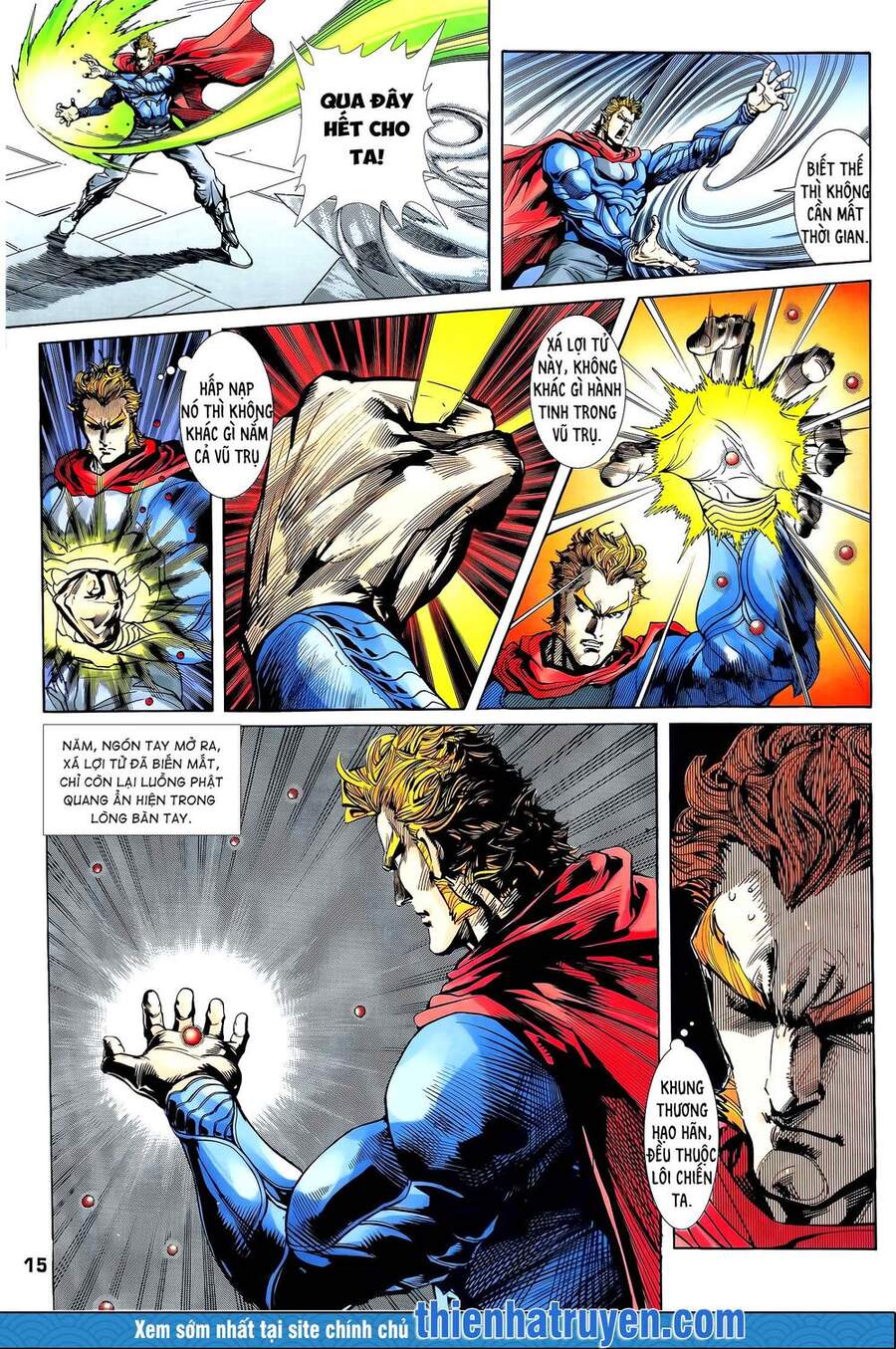 Truyện Tranh Long Hổ 5 Thế trang 8