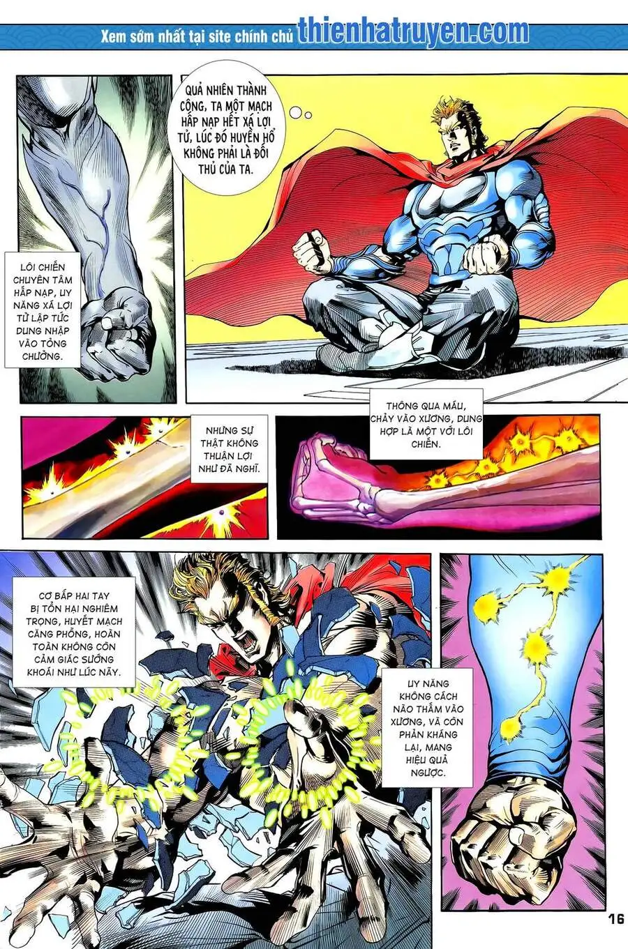 Truyện Tranh Long Hổ 5 Thế trang 8