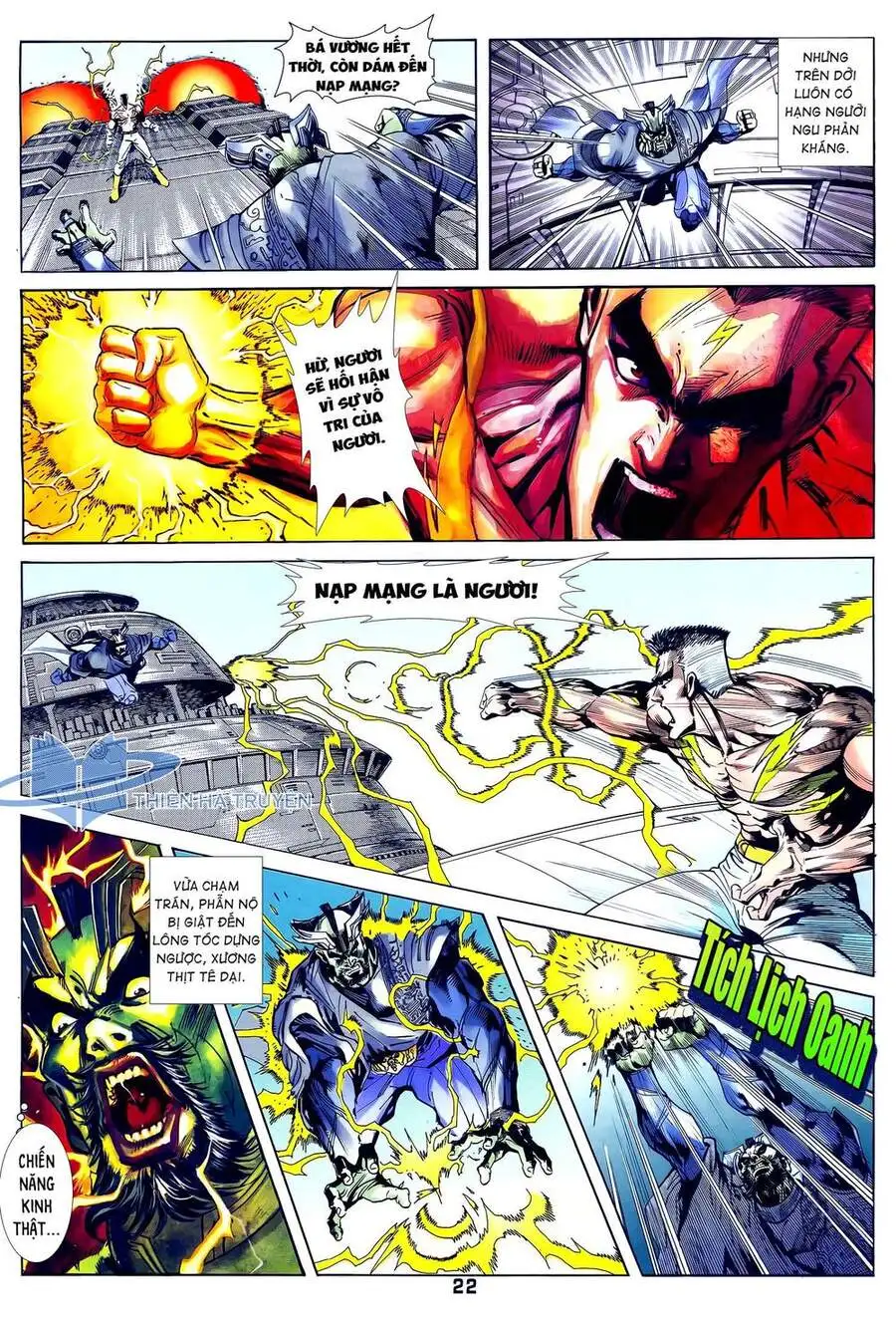 Truyện Tranh Long Hổ 5 Thế trang 8