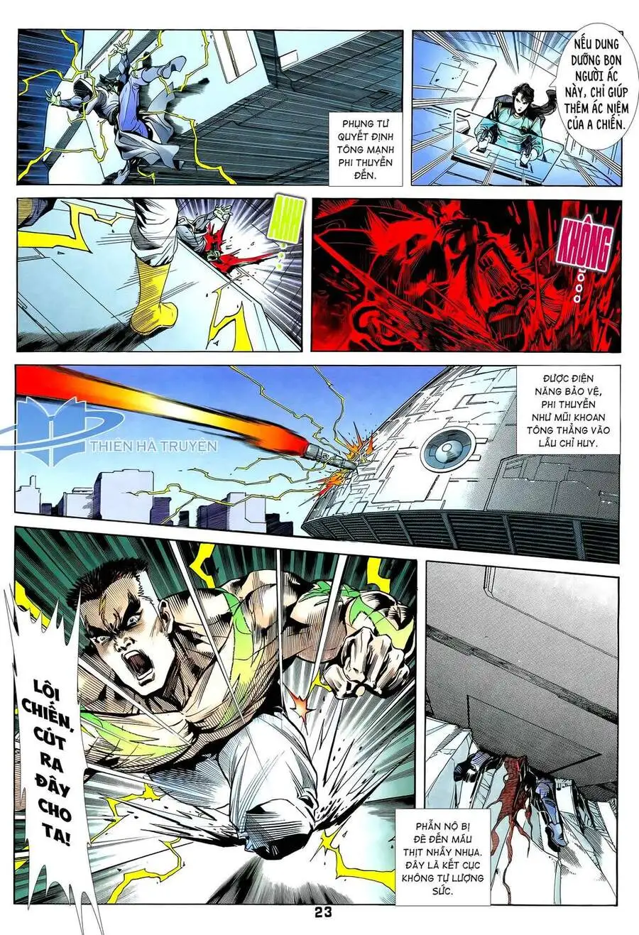 Truyện Tranh Long Hổ 5 Thế trang 8