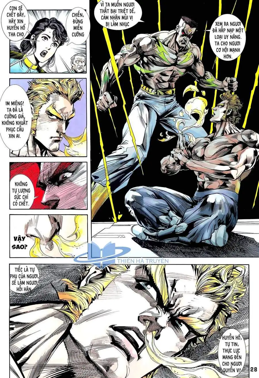Truyện Tranh Long Hổ 5 Thế trang 8
