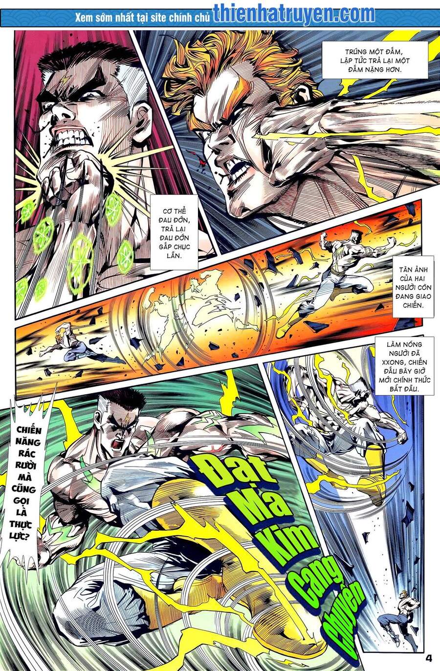 Truyện Tranh Long Hổ 5 Thế trang 8