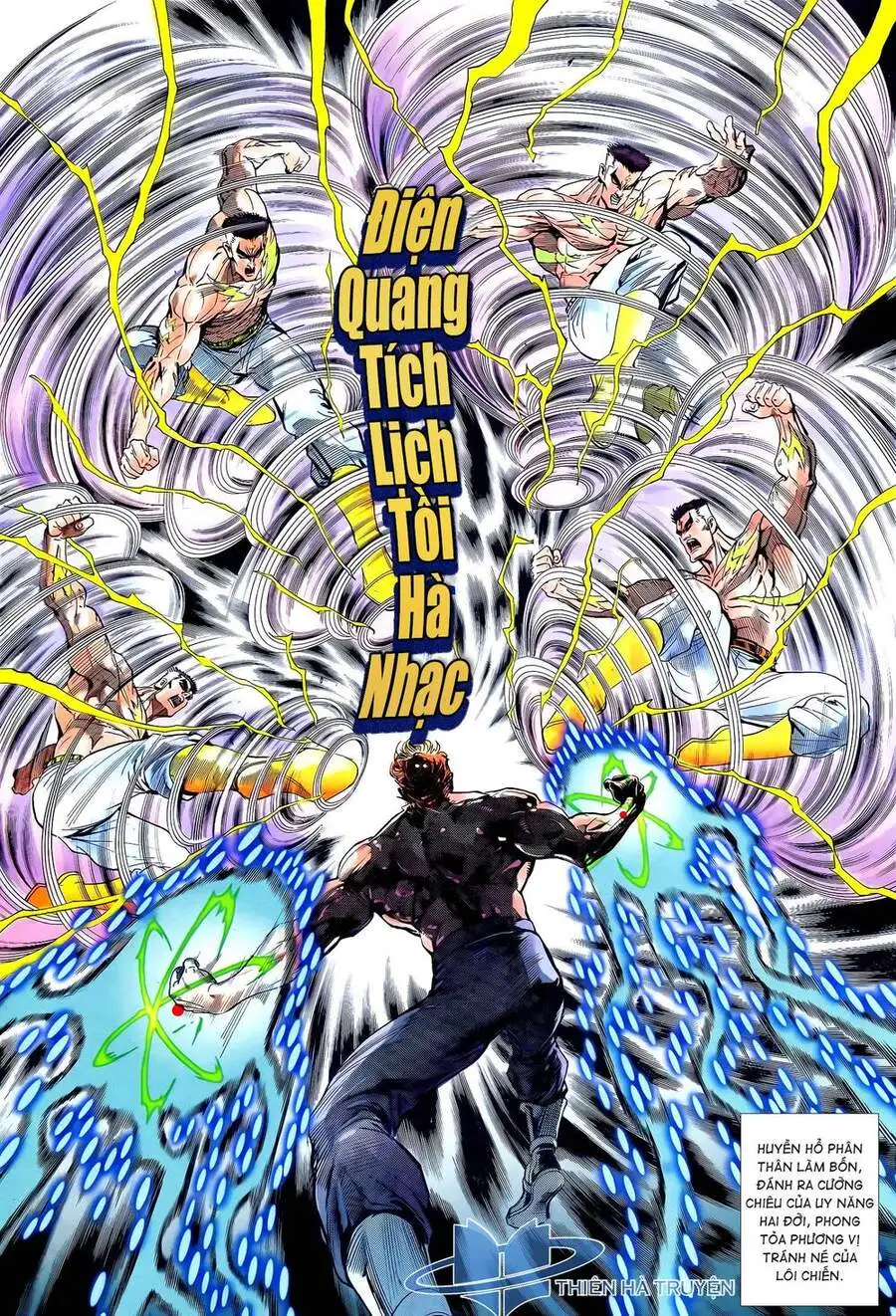 Truyện Tranh Long Hổ 5 Thế trang 8